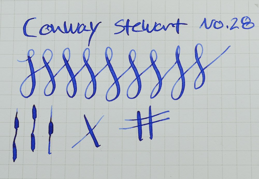 Conway Stewart 28 Fountain Pen - Tigers Eye, Flexible Fine Nib